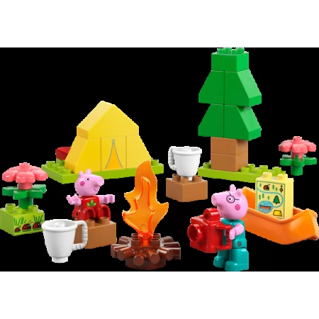 Конструктор LEGO DUPLO Свинка Пеппа Туристический поход 32 детали Конструктор LEGO DUPLO Свинка Пеппа Туристический поход 32 детали