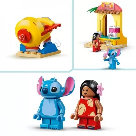 Конструктор LEGO® Disney Веселье на пляже с Лило и Стичем, 113 деталей Конструктор LEGO® Disney Веселье на пляже с Лило и Стичем, 113 деталей