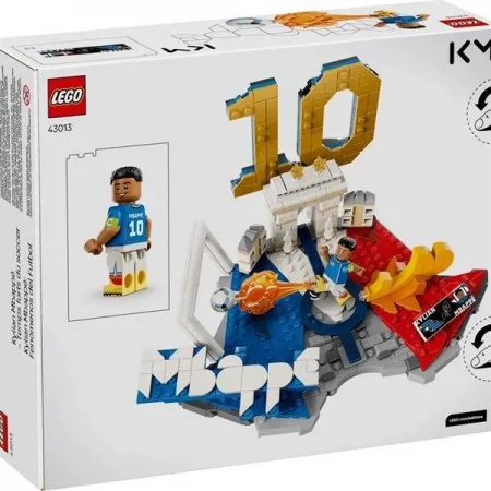 Конструктор LEGO® Editions Кіліан Мбаппе — найкращі моменти футбольних матчів, 490 деталей