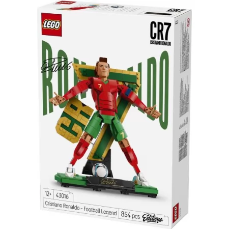 Конструктор LEGO® Editions Криштиану Роналду — легенда футбола, 854 детали Конструктор LEGO® Editions Криштиану Роналду — легенда футбола, 854 детали
