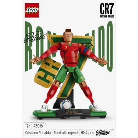 Конструктор LEGO® Editions Криштиану Роналду — легенда футбола, 854 детали Конструктор LEGO® Editions Криштиану Роналду — легенда футбола, 854 детали
