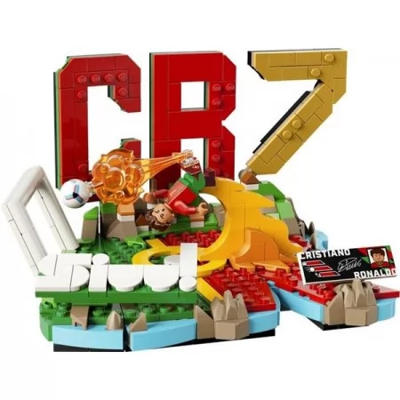 Конструктор LEGO® Editions Кріштіану Роналду — найкращі моменти футбольних матчів, 490 деталей