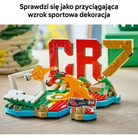 Конструктор LEGO® Editions Кріштіану Роналду — найкращі моменти футбольних матчів, 490 деталей