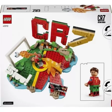 Конструктор LEGO® Editions Кріштіану Роналду — найкращі моменти футбольних матчів, 490 деталей