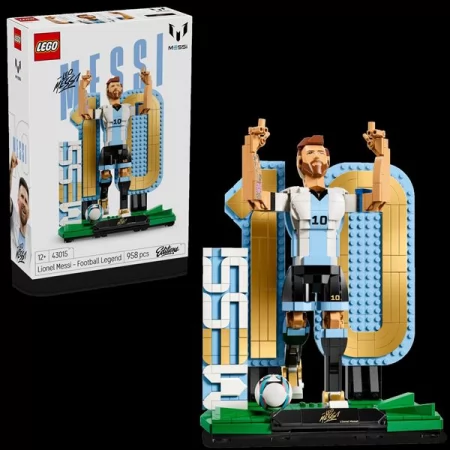 Конструктор LEGO® Editions Лионель Месси — легенда футбола, 958 деталей Конструктор LEGO® Editions Лионель Месси — легенда футбола, 958 деталей