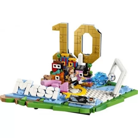 Конструктор LEGO® Editions Ліонель Мессі — найкращі моменти футбольних матчів, 500 деталей