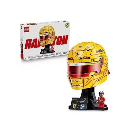 Конструктор LEGO® Editions Шлем Льюиса Хэмилтона c команды Scuderia Ferrari HP, 884 деталей