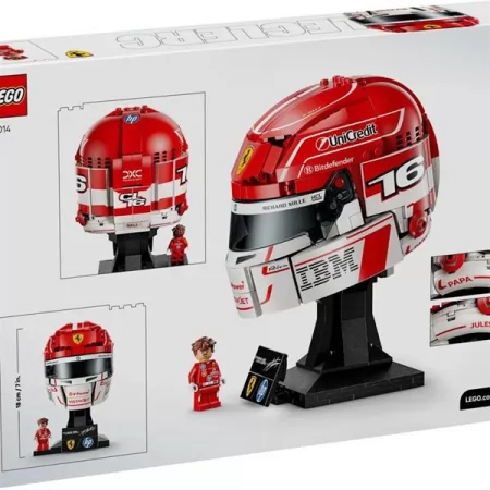 Конструктор LEGO® Editions Шлем Шарля Леклера c команды Scuderia Ferrari HP, 886 деталей Конструктор LEGO® Editions Шлем Шарля Леклера c команды Scuderia Ferrari HP, 886 деталей
