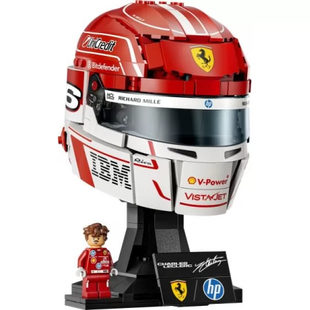 Конструктор LEGO® Editions Шлем Шарля Леклера c команды Scuderia Ferrari HP, 886 деталей Конструктор LEGO® Editions Шлем Шарля Леклера c команды Scuderia Ferrari HP, 886 деталей