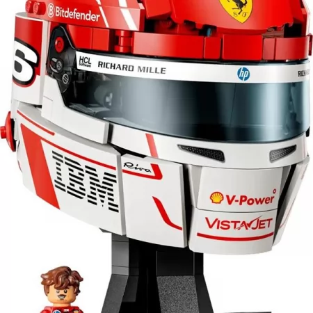 Конструктор LEGO® Editions Шлем Шарля Леклера c команды Scuderia Ferrari HP, 886 деталей Конструктор LEGO® Editions Шлем Шарля Леклера c команды Scuderia Ferrari HP, 886 деталей