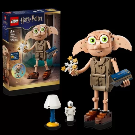 Конструктор LEGO® Harry Potter™ Добби, свободный эльф, 379 деталей Конструктор LEGO® Harry Potter™ Добби, свободный эльф, 379 деталей