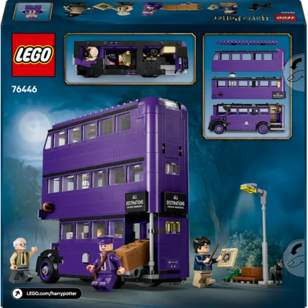 Конструктор LEGO Harry Potter Пригоди на Лицарському автобусі 499 деталей Конструктор LEGO Harry Potter Пригоди на Лицарському автобусі 499 деталей