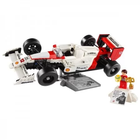 Конструктор LEGO Icons McLaren MP4/4 и Айртон Сенна 693 детали