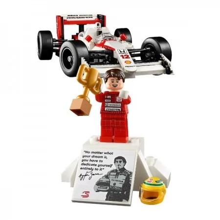 Конструктор LEGO Icons McLaren MP4/4 и Айртон Сенна 693 детали
