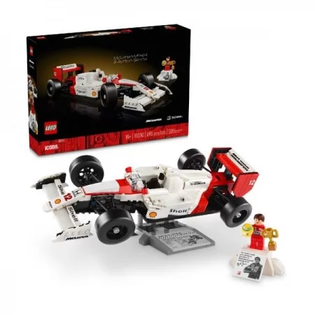 Конструктор LEGO Icons McLaren MP4/4 и Айртон Сенна 693 детали