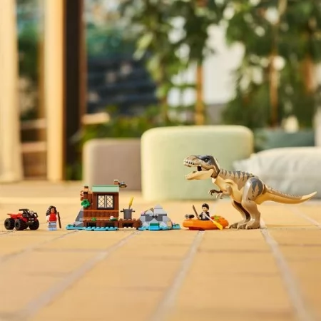 Конструктор LEGO® Jurassic World Побег по реке от тираннозавра, 199 деталей