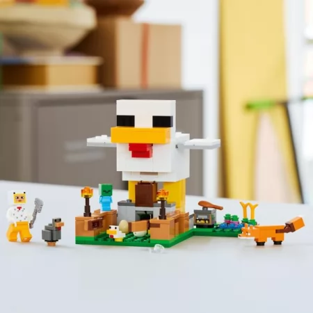 Конструктор LEGO Minecraft Куриная ферма 233 Детали Конструктор LEGO Minecraft Куриная ферма 233 Детали