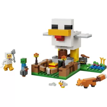 Конструктор LEGO Minecraft Куриная ферма 233 Детали Конструктор LEGO Minecraft Куриная ферма 233 Детали