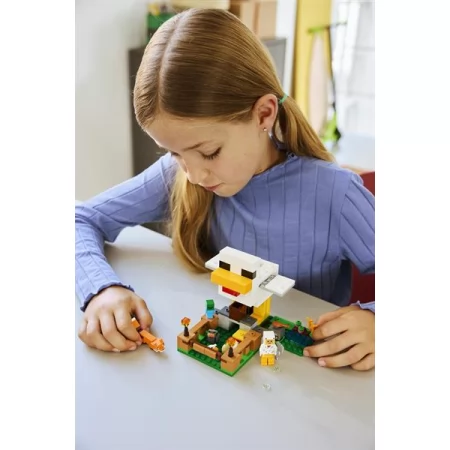 Конструктор LEGO Minecraft Куриная ферма 233 Детали Конструктор LEGO Minecraft Куриная ферма 233 Детали