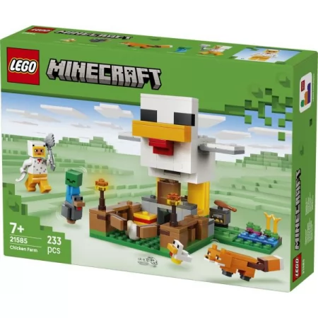 Конструктор LEGO Minecraft Куриная ферма 233 Детали Конструктор LEGO Minecraft Куриная ферма 233 Детали