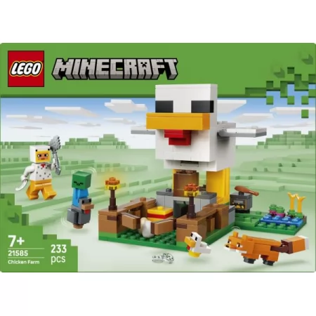 Конструктор LEGO Minecraft Куриная ферма 233 Детали Конструктор LEGO Minecraft Куриная ферма 233 Детали