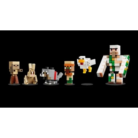 Конструктор LEGO® Minecraft™ Куриный Жокей: атака в пустыне Игрушка, 428 деталей