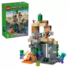 Конструктор LEGO Minecraft Подземелье зомби 284 Детали 