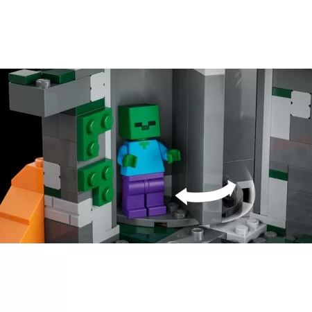 Конструктор LEGO Minecraft Підземелля зомбі 284 Деталі Конструктор LEGO Minecraft Підземелля зомбі 284 Деталі