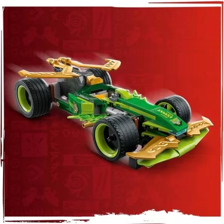 Конструктор LEGO NINJAGO Автомобиль для гонок Ллойда с инерционным двигателем 181 деталь Конструктор LEGO NINJAGO Автомобиль для гонок Ллойда с инерционным двигателем 181 деталь