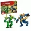 Конструктор LEGO® NINJAGO® Битва робота дракона Джея 107 деталей