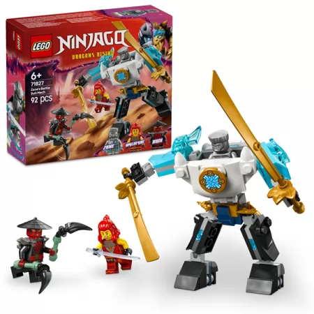 Конструктор LEGO NINJAGO Боевой костюм-робот Зейна 92 детали