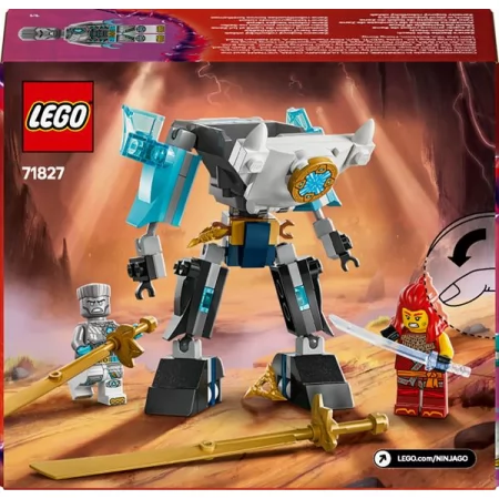 Конструктор LEGO NINJAGO Боевой костюм-робот Зейна 92 детали Конструктор LEGO NINJAGO Боевой костюм-робот Зейна 92 детали