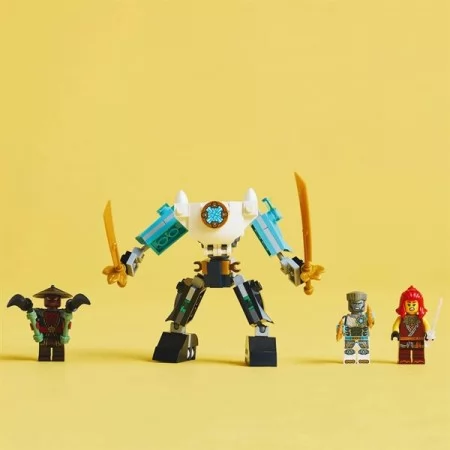 Конструктор LEGO NINJAGO Боевой костюм-робот Зейна 92 детали Конструктор LEGO NINJAGO Боевой костюм-робот Зейна 92 детали