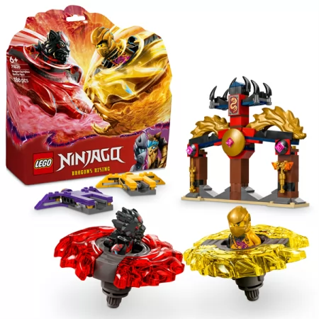 Конструктор LEGO NINJAGO Бойовий набір дракона Спін-джитсу 186 деталей