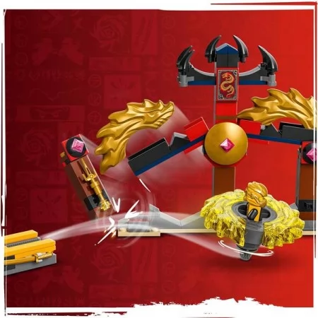 Конструктор LEGO NINJAGO Бойовий набір дракона Спін-джитсу 186 деталей Конструктор LEGO NINJAGO Бойовий набір дракона Спін-джитсу 186 деталей