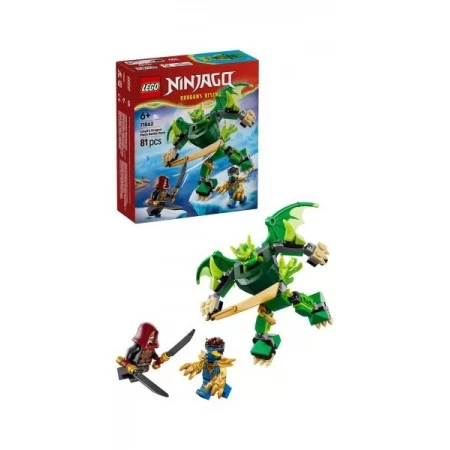 Конструктор LEGO® NINJAGO® Боевой набор робота Дракона Ллойда, 81 деталь