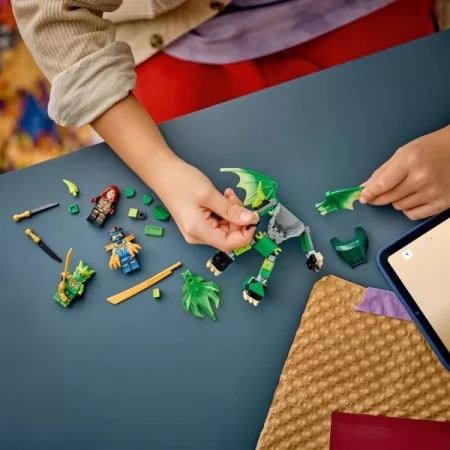 Конструктор LEGO® NINJAGO® Боевой набор робота Дракона Ллойда, 81 деталь