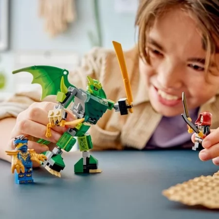Конструктор LEGO® NINJAGO® Боевой набор робота Дракона Ллойда, 81 деталь