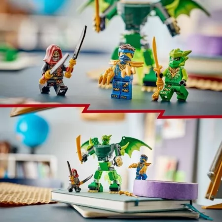 Конструктор LEGO® NINJAGO® Боевой набор робота Дракона Ллойда, 81 деталь