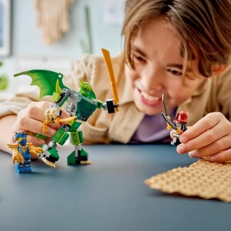 Конструктор LEGO® NINJAGO® Боевой набор робота Дракона Ллойда, 81 деталь