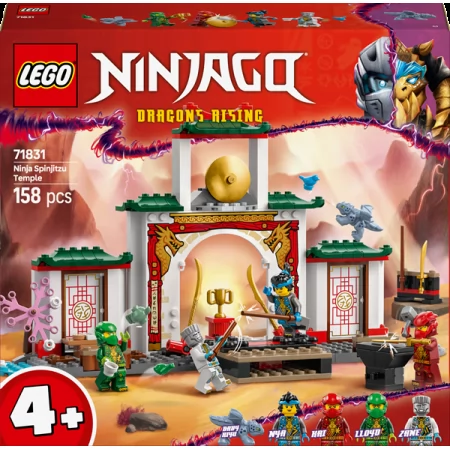 Конструктор LEGO NINJAGO Храм ниндзя Спин-джитсу 158 деталей Конструктор LEGO NINJAGO Храм ниндзя Спин-джитсу 158 деталей