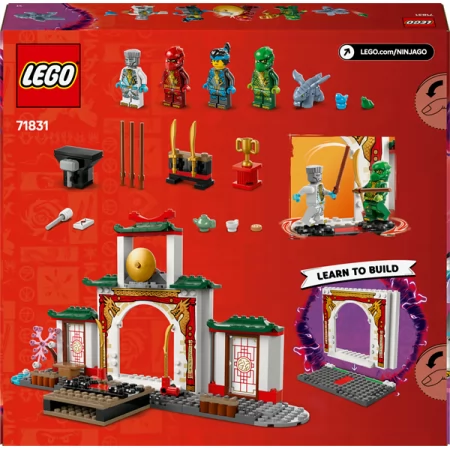 Конструктор LEGO NINJAGO Храм ниндзя Спин-джитсу 158 деталей Конструктор LEGO NINJAGO Храм ниндзя Спин-джитсу 158 деталей