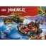 Конструктор LEGO® NINJAGO® Комбіновані транспортні засоби Кая та Коула Іграшка, 394 деталі Конструктор LEGO® NINJAGO® Комбіновані транспортні засоби Кая та Коула Іграшка, 394 деталі