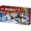 Конструктор LEGO® NINJAGO® Зільвар і дракон Гримтак, 232 деталі