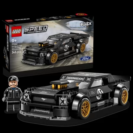 Конструктор LEGO® Speed Champions Ford Mustang Hoonicorn V1 '65 Ken Block, 345 деталей