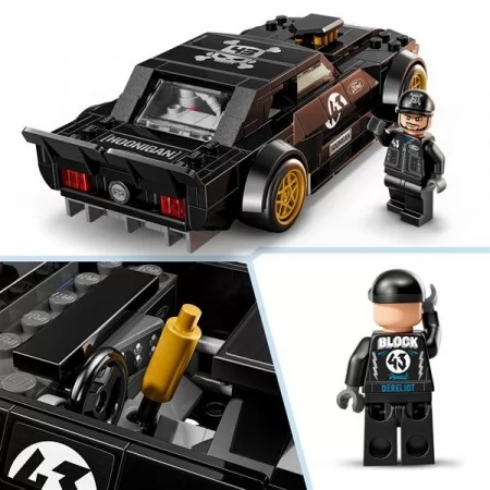 Конструктор LEGO® Speed Champions Ford Mustang Hoonicorn V1 '65 Ken Block, 345 деталей