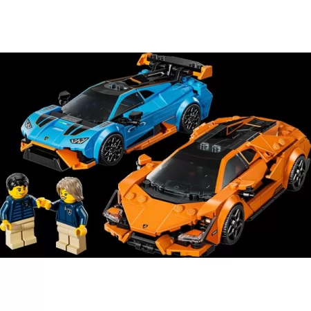 Конструктор LEGO Speed Champions Lamborghini Revuelto і Huracan STO 607 деталей