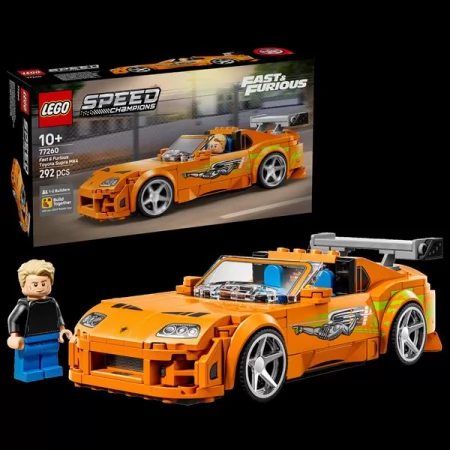Конструктор LEGO® Speed Champions «Форсаж» Toyota Supra MK4, 292 деталі Конструктор LEGO® Speed Champions «Форсаж» Toyota Supra MK4, 292 деталі