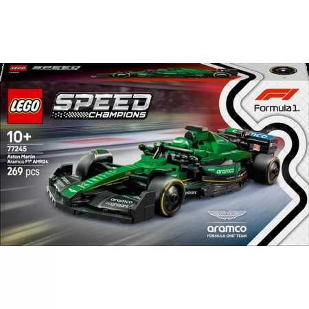 Конструктор LEGO Speed Champions Гоночный автомобиль Aston Martin Aramco F1 AMR24, 269 деталей