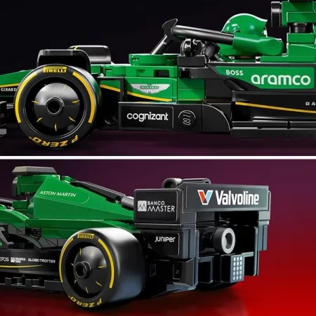 Конструктор LEGO Speed Champions Гоночный автомобиль Aston Martin Aramco F1 AMR24, 269 деталей